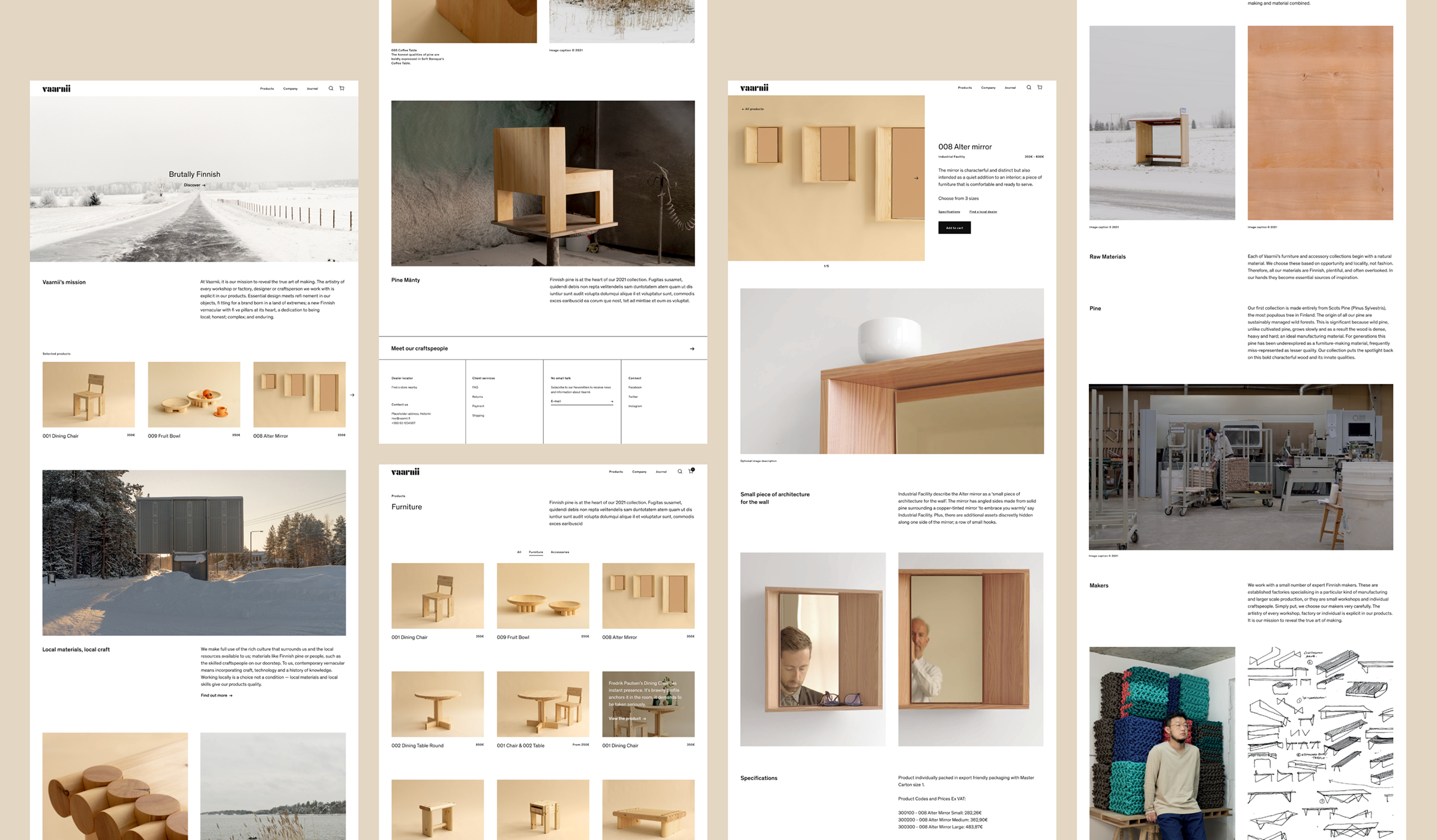 The visual system behind the site.