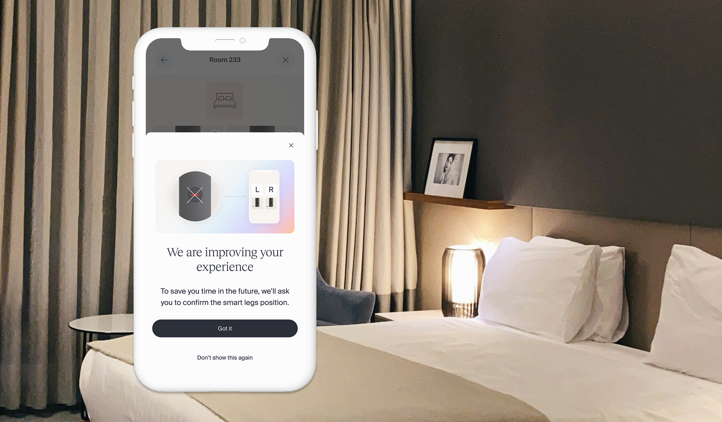 Right place, right leg, no guessing.